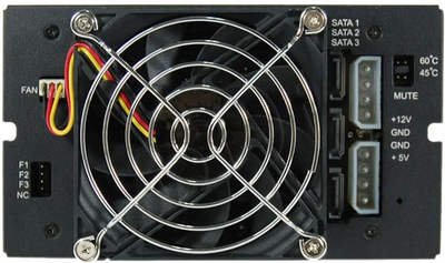 Бекплејн за дискови Chieftec CMR-2131SAS, 3x 3.5\" SAS SATA, hot swap, црн
