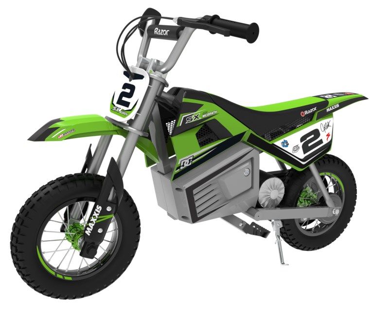 Motor elektrik për fëmijë Razor SX350, 24V, 22 km/h, jeshil