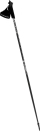 Set shkopinjë skijimi Viking Lite Pro, 110cm, 2 copë, të zi