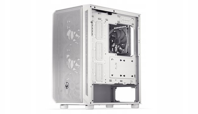 Kutia e kompjutrit Arx EY2A018, tower ATX, ARGB, e bardhë