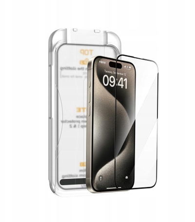 Qelq mbrojtës Wiwu Wi SQ008 për iPhone 16 Plus, 6.7", transparent