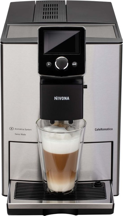 Aparat për kafe Nivona CafeRomatica 825, 1.8 l, i hirtë