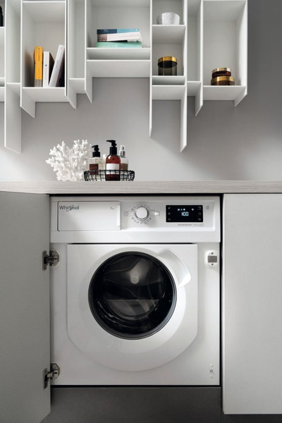 Lavatrice e integruar Whirlpool BI WMWG 71483E EU N, 7kg, 1400 rpm, e bardhë