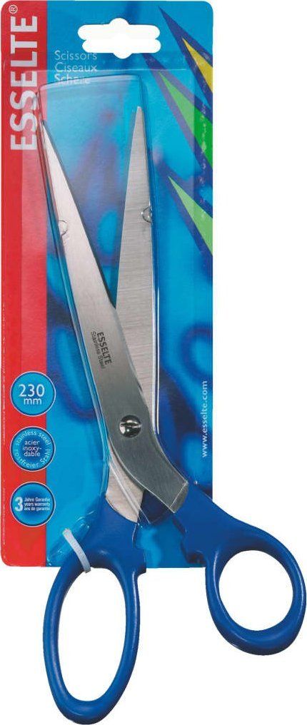 Gërshërë Esselte Blue Range 230mm, inoks, shumëqëllimore, blu