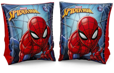 Надувачки ракавници за раце Marvel Spider-Man, деца 3–6 години, двојна воздушна комора, сини и црвени