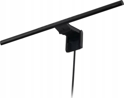 Dолна светилка за монитор BenQ ScreenBar Pro, сензор за движење, прилагодување на осветлување и боја, црна