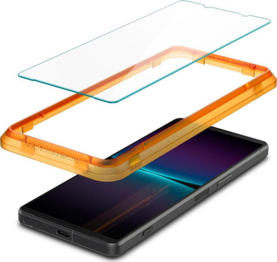Xham mbrojtës Spigen GLAS.tR ALIGNmaster për Sony Xperia 1 IV, 2 copa, i tejdukshëm