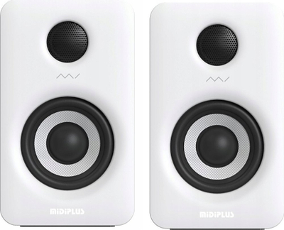 Активни студио монитори Midiplus MI3 II, 3.5\", блутут, бели