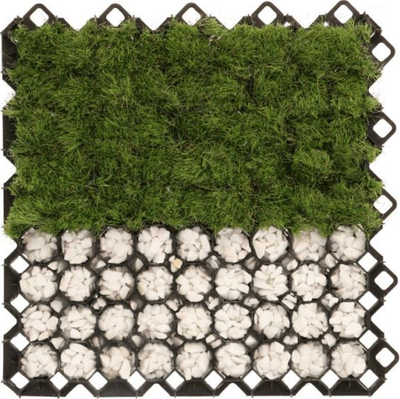 Rrjetë toke Bradas Lawn Grid Multi Grid 7352, 600x600mm, lartësi 40mm, e zezë
