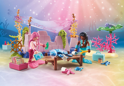 Set lodrash Playmobil Princess Magic 71499, Mermaid Sealife Care, 114 pjesë, shumëngjyrësh