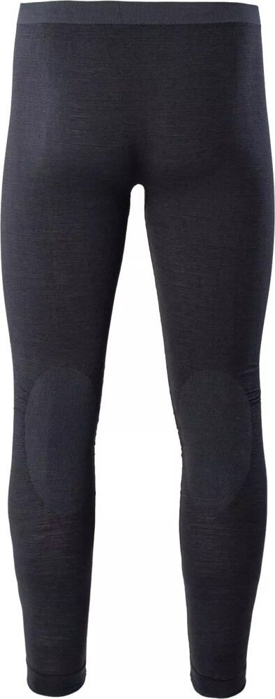 Leggins termoaktivë Elbrus Elarit Bottom M, lesh merino, pa qepje, të zinj