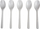 Luga plastike White, set 50 copë, njëpërdorimshme, e bardhë