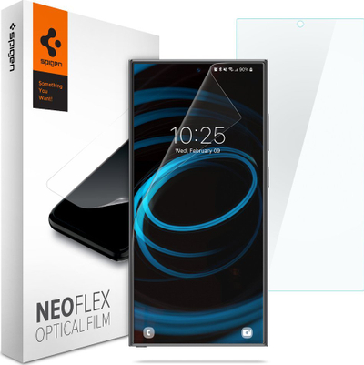 Xham mbrojtës fleksibël Spigen Neo Flex HD, 2 copë, për Samsung Galaxy S24 Ultra, transparent