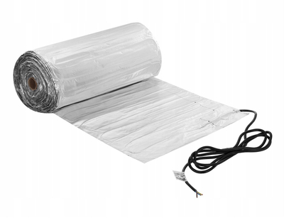 Tapet ngrohës nën panele Mission Air MAL, 160W/m, 20m, argjendtë