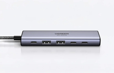 Dock HDMI Revodok 6 in 1, 4K 60Hz, për laptop