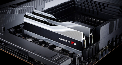 Module të memories G.Skill Trident Z5 32GB (2x16GB) DDR5 6400 CL32, të argjendta