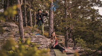 Dушек на преклоп Gotel Tourist F44A, XPE пена, термичка изолација, зелен