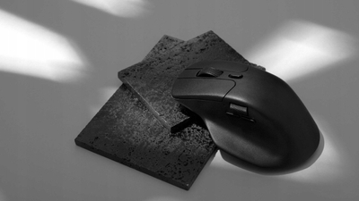 Maus wireless Keychron M6, ergonomik, me nano marrës USB‑C, i zi