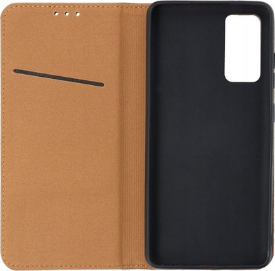 Këllëf lëkure Forcell Smart Pro me kapak për Xiaomi Redmi Note 13 5G, i zi