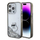 Kapak telefoni Karl Lagerfeld Liquid Glitter Hardcase për iPhone 15 Pro Max, transparent