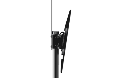 Karrocë me rrota për TV Digitus DA-90370, 37"-70", deri 50 kg, me rafte, e zezë