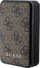 Powerbank Anker Guess 4G me lëkurë, logo metal, 10000mAh, 18W, kafe