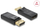 Adapter DisplayPort në HDMI Delock 1.2, aktiv, 4K 60Hz, i zi