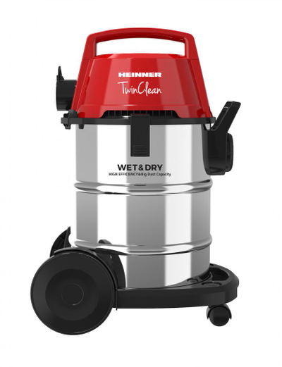Fshesë me korent Heinner HVC-MWD1400RD, 1400W, 21L, argjendi e kuqe