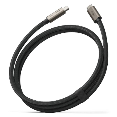 Kabllo USB C Ringke Type C në Type C, 240W, 20Gbps, 1m, e zezë