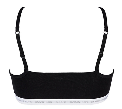 Sytjena Calvin Klein CK One Unlined Bralette 2Pk QF6040E 001 Black / Black
