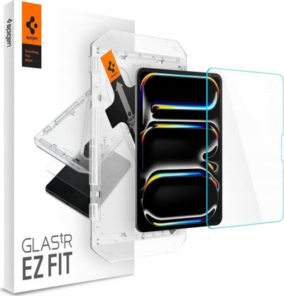 Mbrojtës ekrani Spigen GlasTR EZ Fit për iPad Pro 11\" M4 2024, xham i fortë 9H, transparent