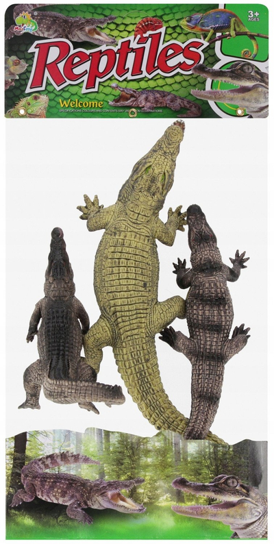 Figurë krokodil Mega Creative, lodër për fëmijë, shumëngjyrëshe