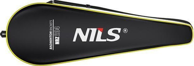 Set raketa dhe mbulesë badmintoni NILS Extreme NRZ204, 2 copë, të zeza