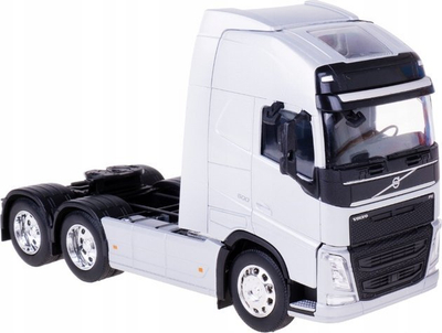 Model kamioni Volvo FH 500 Welly, 1:32, metal, argjendtë