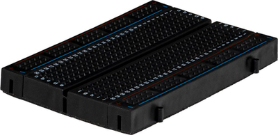 Breadboard Joy-It RB-Breadboard3-B, 400 pika kontakti, vetëngjitës, i zi