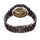 Orë për meshkuj Kenneth Cole Automatic Skeleton KCWGL0033704, e zezë