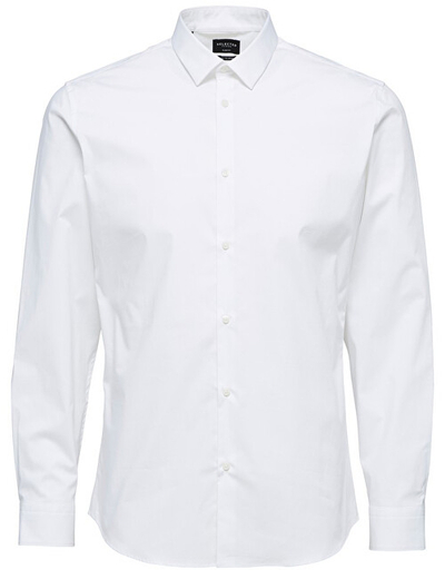 Këmishë Selected Homme Slimpreston-Clean, e bardhë M