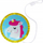 Lodër yo-yo Adar Unicorn, set 12 copë, shumëngjyrëshe