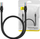 Kabull rrjeti Baseus Ethernet CAT5, 0.5m, 1000 Mbps, i zi