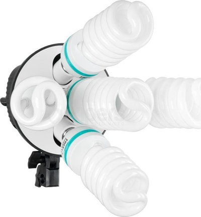 Set ndriçimi kontinual studio Freepower 107, softbox 50x70cm, 1500W 5500K, i zi