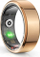 Unazë e mençur Powerton Smart Ring, monitor rrahjesh dhe gjumi, IP68, e artë