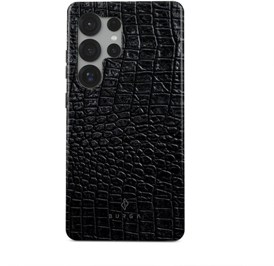 Kapak telefoni BURGA Tough Case Galaxy S25+ Reapers Touch, mbrojtës, i zi