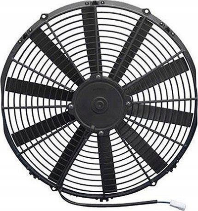 Ventilator ftohës Straight Blade 30100401, 16", 1298 CFM, i zi