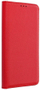 Futrollë telefoni OEM Smart Case Book për Oppo Reno 14 5G, kapak metalik, me mbajtës horizontal, e kuqe