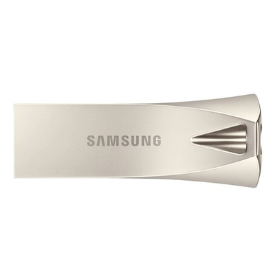USB Samsung BAR Plus 2020, 128GB, USB 3.1, metalik argjendtë