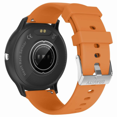 Ora inteligjente Gravity GT1-2 Pro, ekran 1.39", Bluetooth 5.2, portokalli me të zezë