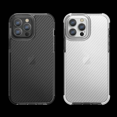 Mbrojtëse telefoni Uniq Combat për iPhone 13 Pro / 13 6.1\", aramid, gri frost