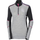 Bluzë bazë për goca Helly Hansen Lifa Merino Crewneck, lesh merino, me zinxhir, gri me të zezë, M