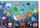 Puzzle taktil Djeco Tactilo Sea, 32 pjesë, me tekstura, shumëngjyrësh