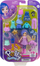 Set lodrash Mattel Polly Pocket Lila Rainbow, kukull me aksesorë, shumëngjyrëshe